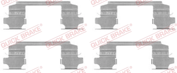 Accessory Kit, disc brake pad